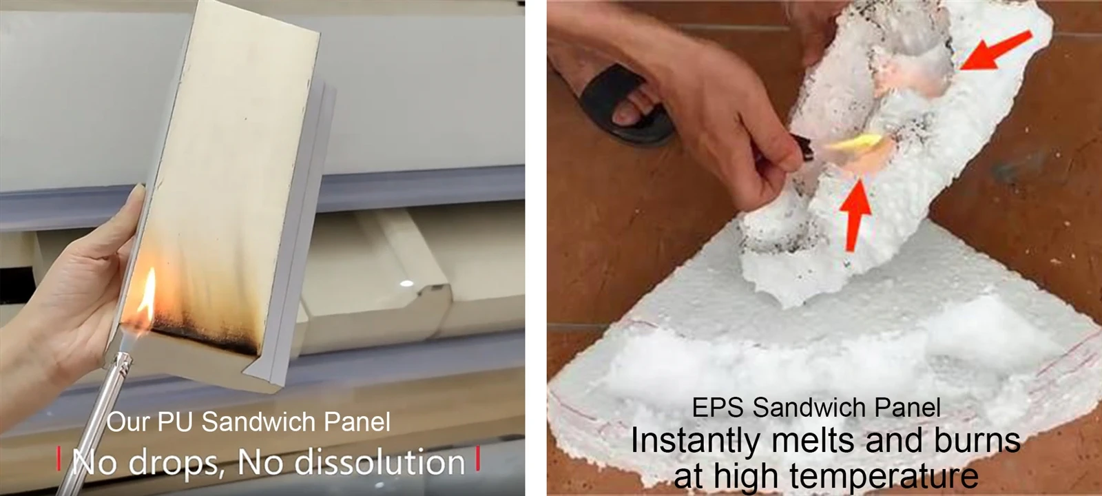 pu eps sandwich panel comparison pu eps sandwich panel comparison